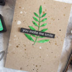 [Werkeltisch] CAS-Card mit MFT Die-namics “wild greenery”