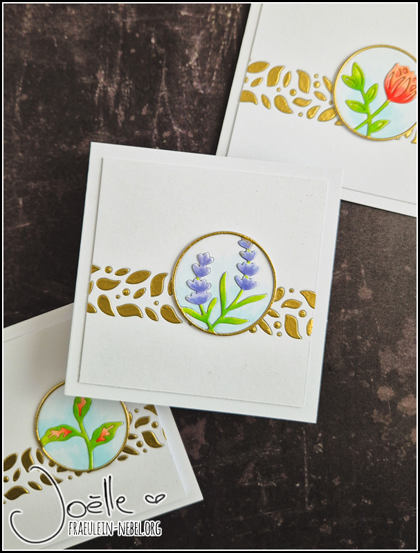 Kartenset mit Inlay-Technik